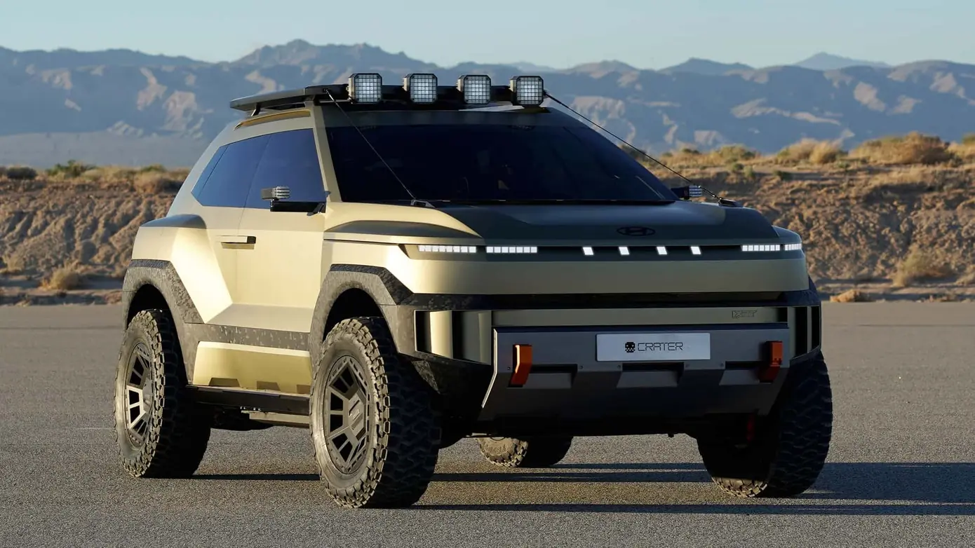 Hyundai hé lộ mẫu SUV off-road hoàn toàn mới